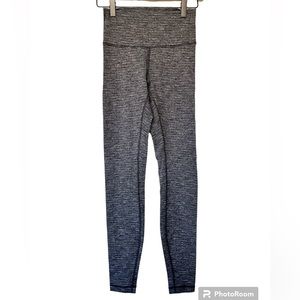 Lululemon wunder under high rise full length leggings